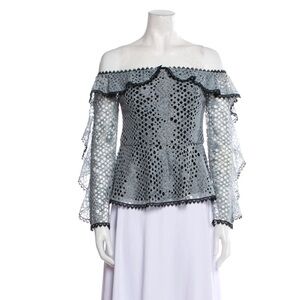 Alexis lace off the shoulder top